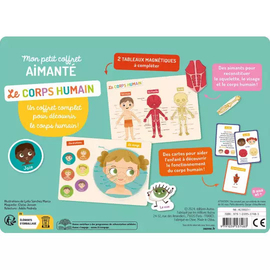 Mon petit coffret aimanté #Le corps humain