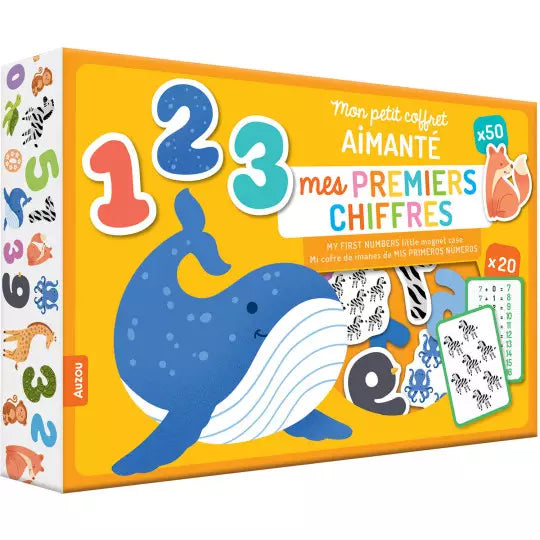 Mon petit coffret aimanté #Mes premiers chiffres