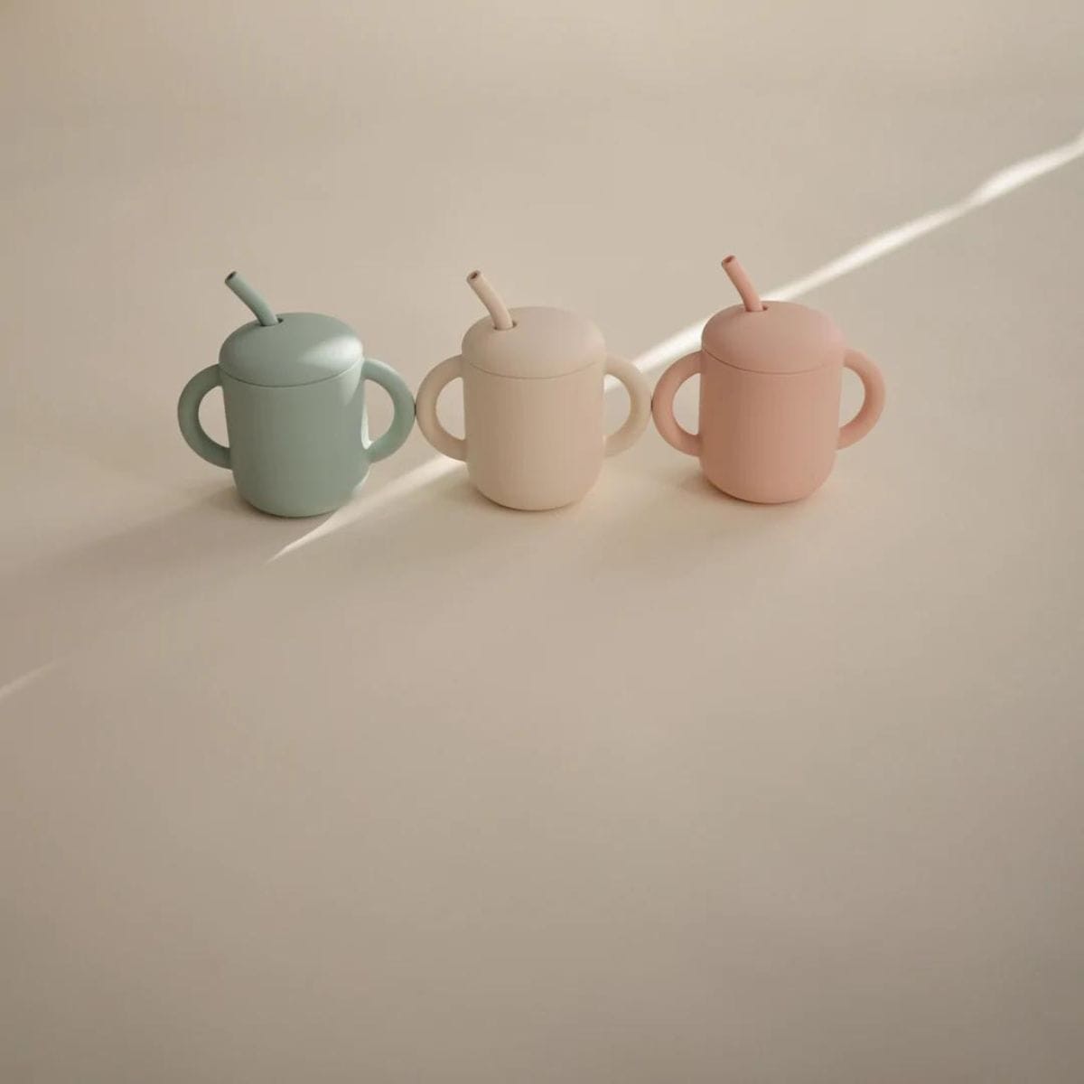 Gobelet d'apprentissage à paille #Blush