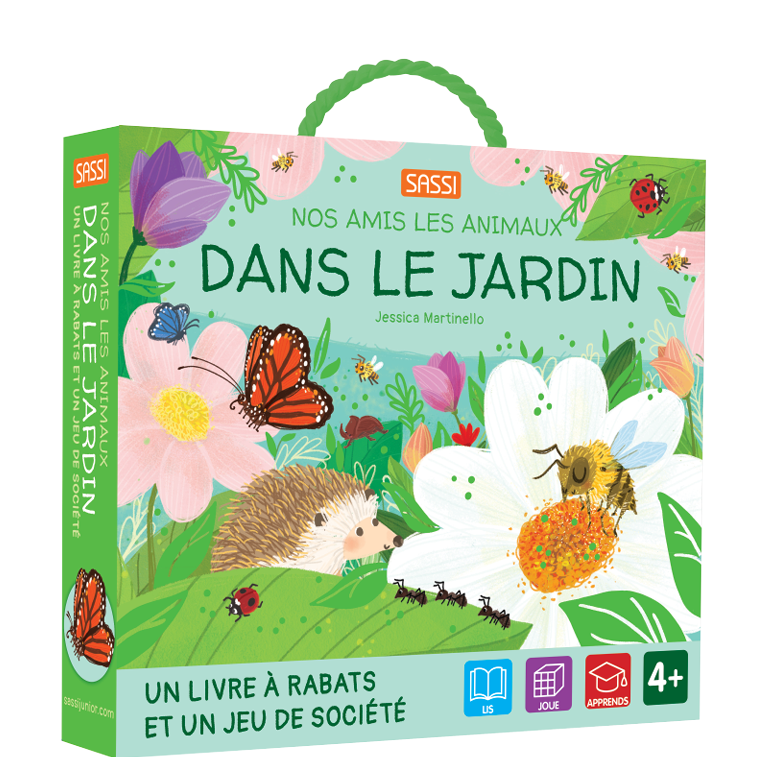 Nos amis les animaux - Dans le jardin - Jeu de société Sassi