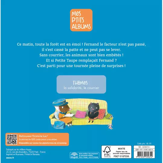 Petite Taupe #Le facteur est passé