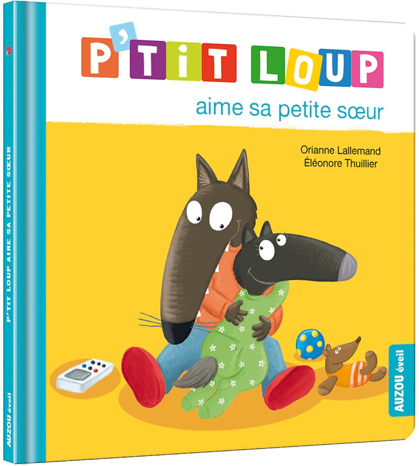 P'tit loup aime sa petite soeur - Livre Auzou