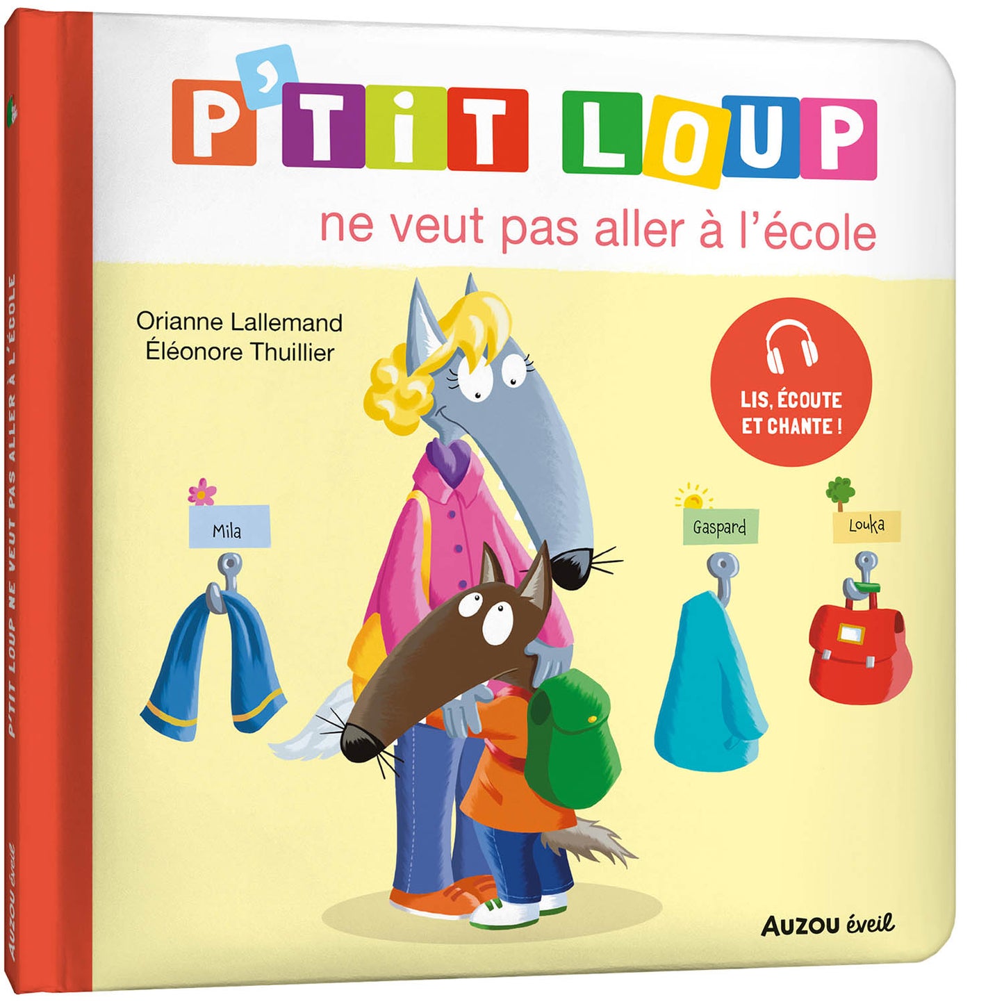 P'tit loup ne veut pas aller à l'école- Livre Auzou