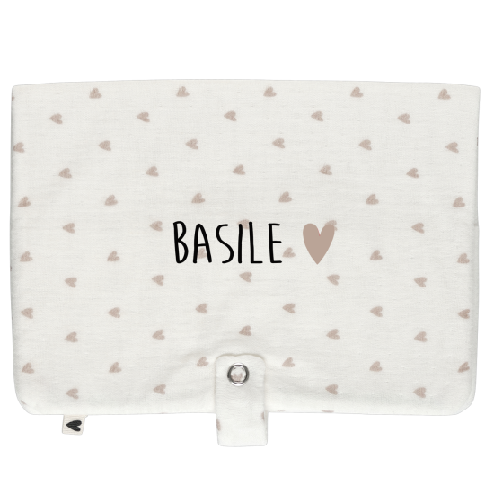 Range couches #Gaze beige petits cœurs