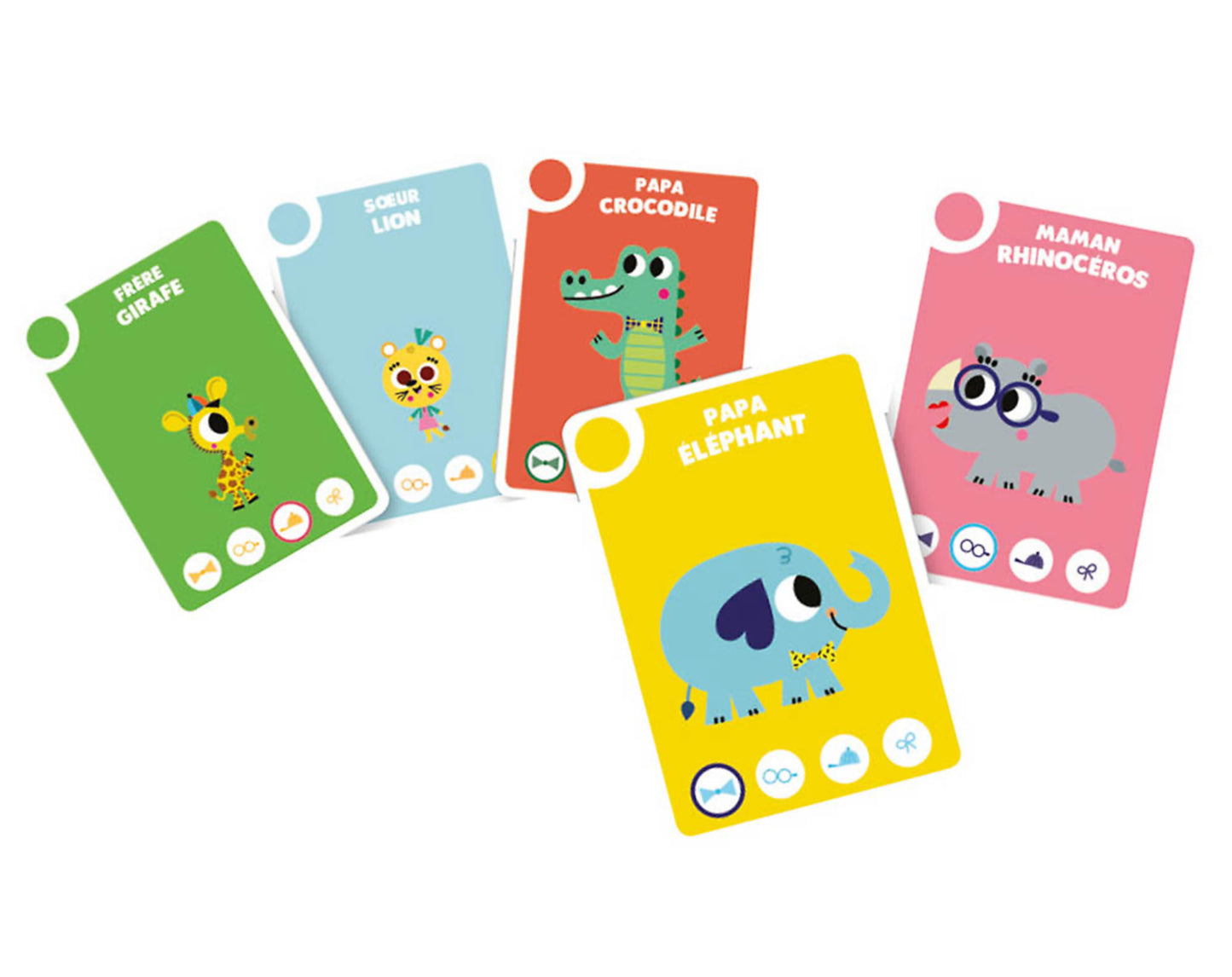 Jeux de cartes - 5 familles - Auzou