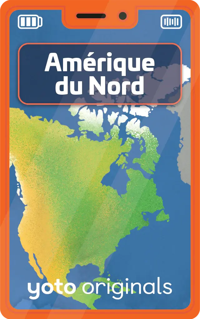 Carte Yoto #Explorobots : Les continents