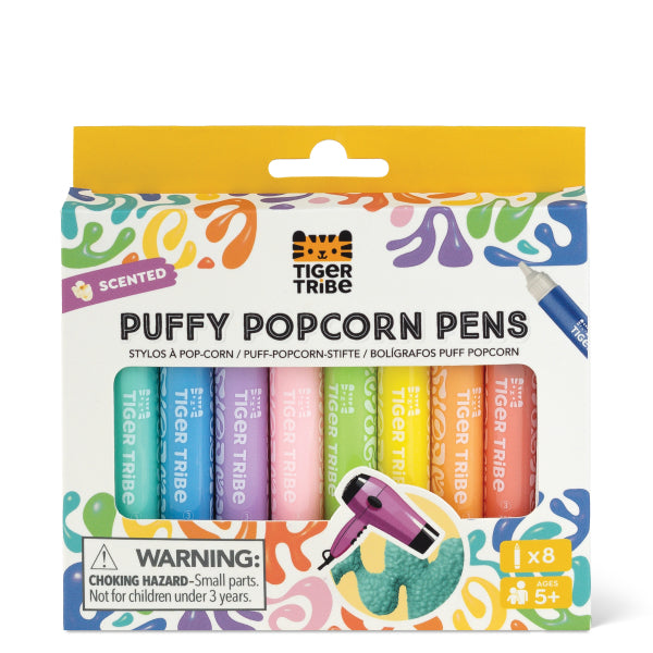 Popcorn pens pour enfants - Tiger Tribe