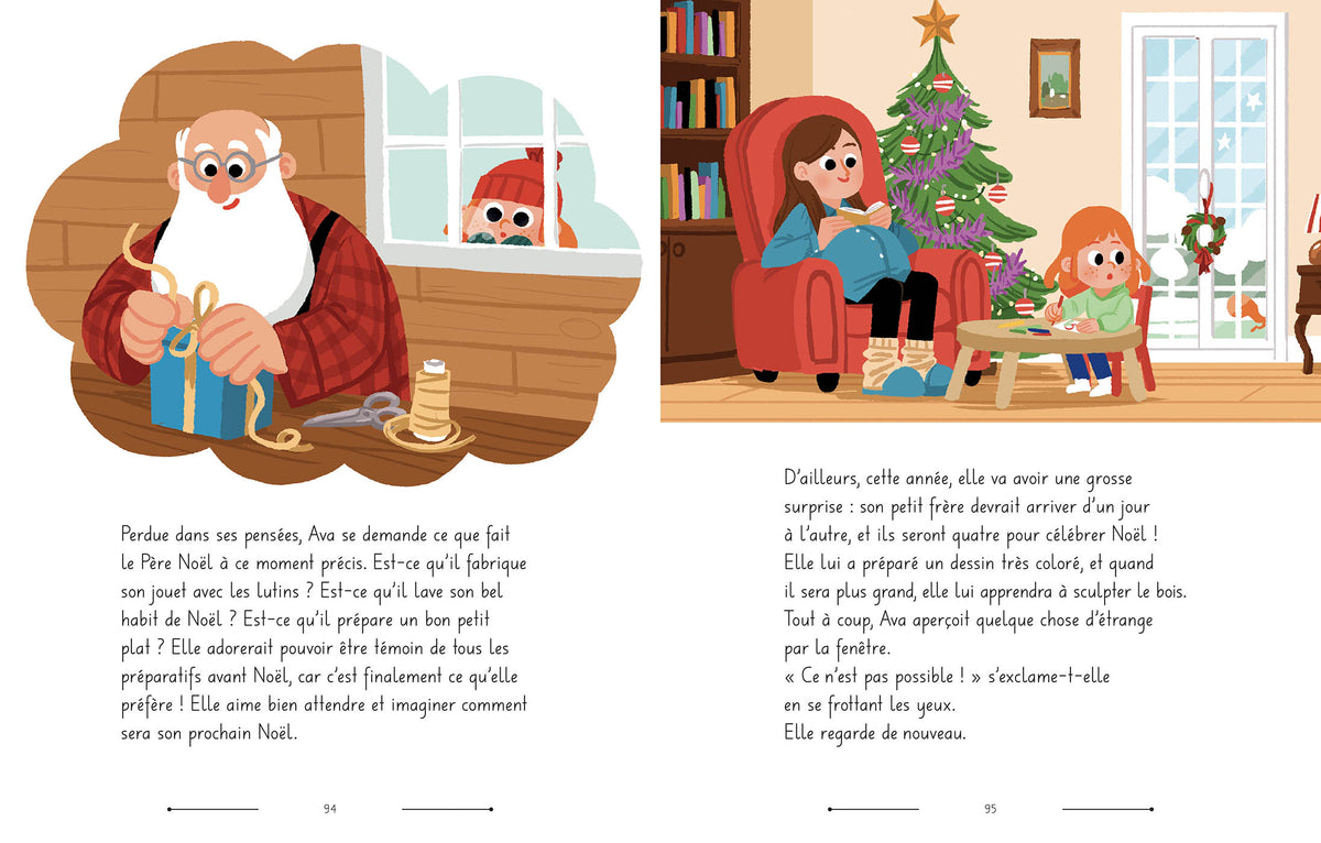 Mon album de l'avent - Les aventures secrètes de noël - Auzou