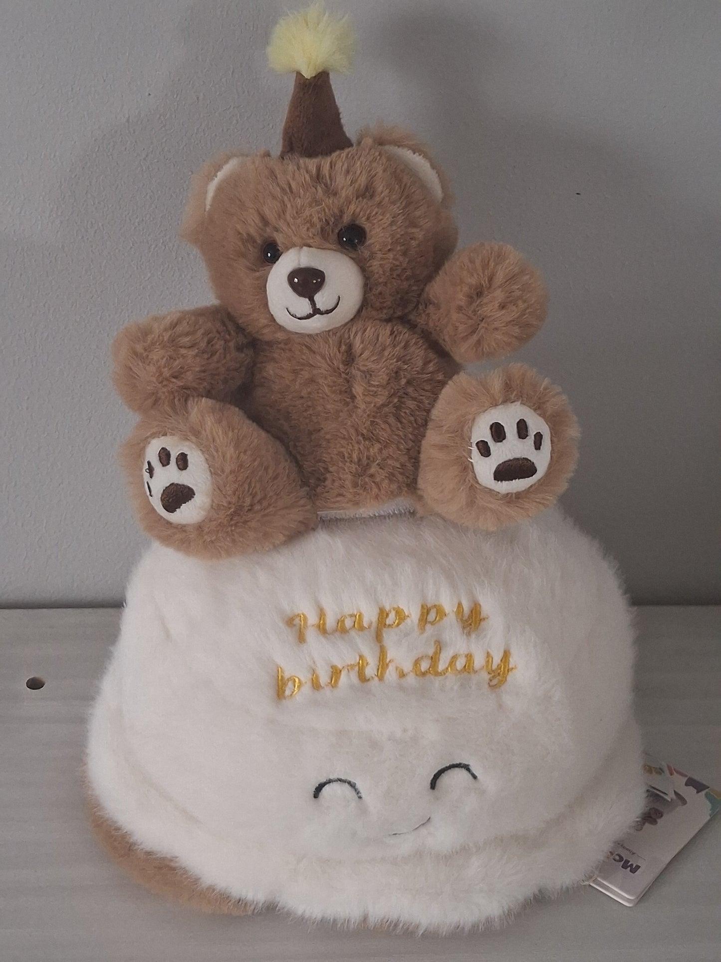 Gâteau Anniversaire - Ours - McHugs - 18 cm