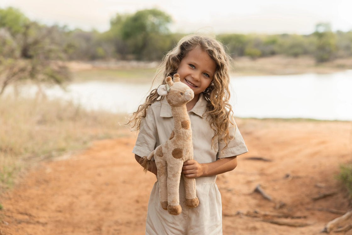 Peluche girafe 25 cm - Safari Friends - Little Dutch
