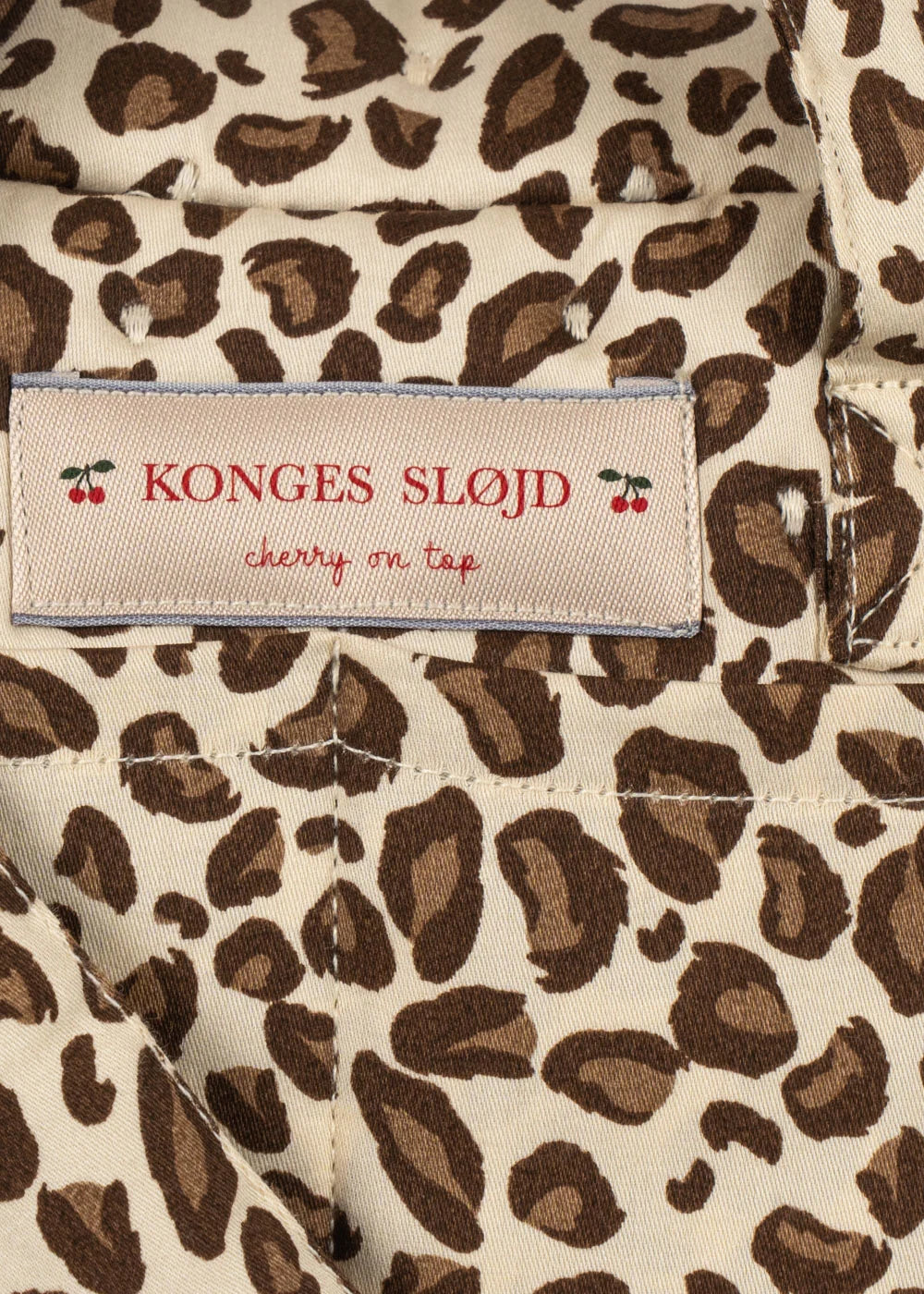 Sac poupée Léopard pour pousette- Konges Slojd