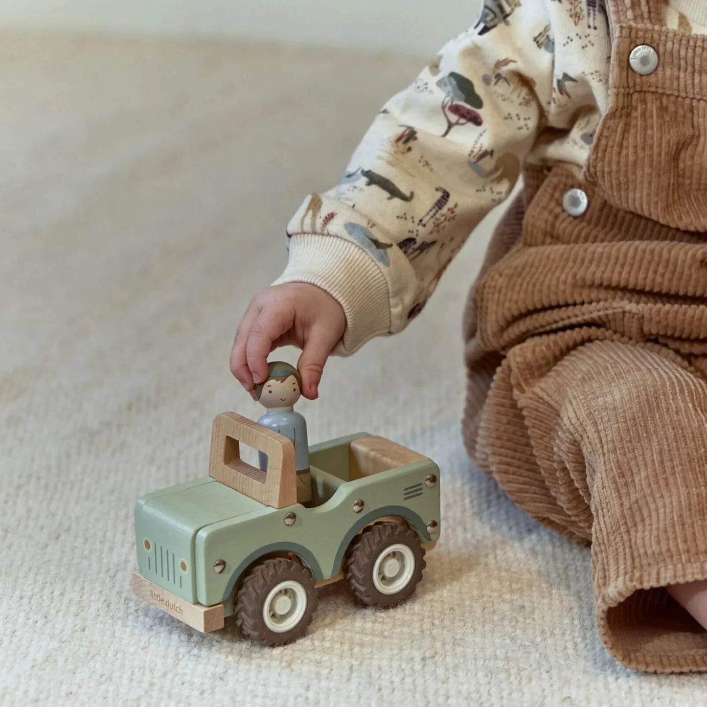 Jouet en bois - Voiture de Safari - Little Dutch