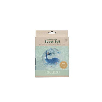 Ballon de plage #3D bleu