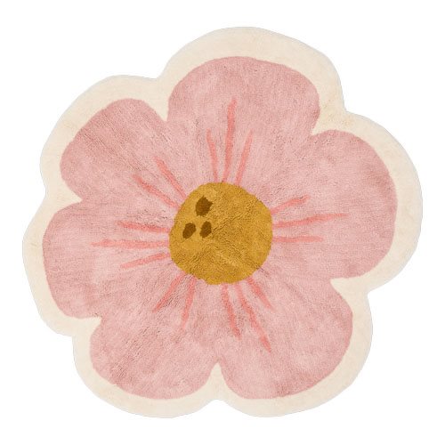 Tapis Fleur - 110 x 110 cm