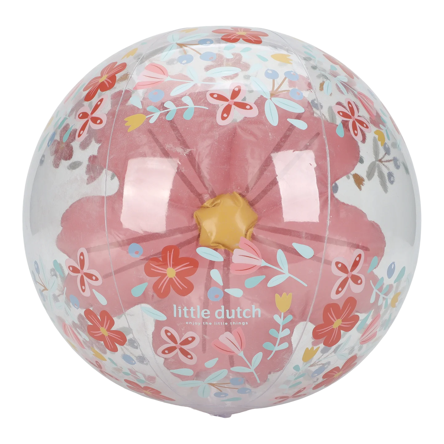 Ballon de plage #3D Fleurs