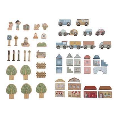 Circuit de train XL en bois