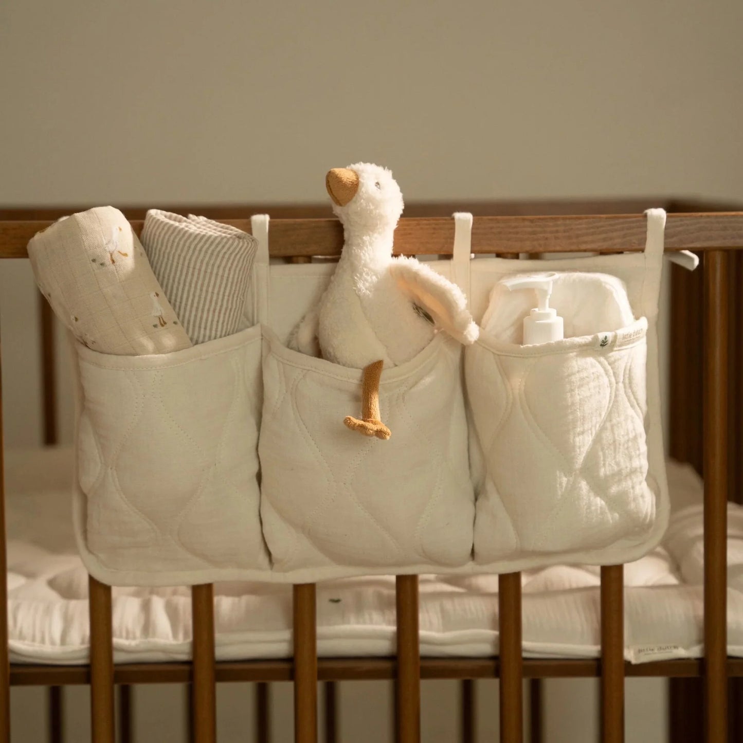 Organisateur de lit - Pure Soft Blanc -Little Dutch