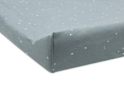 Housse de matelas à langer Twinkling #Sea Green