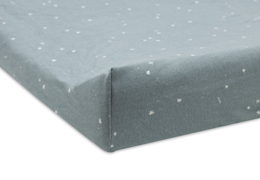 Housse de matelas à langer Twinkling #Sea Green