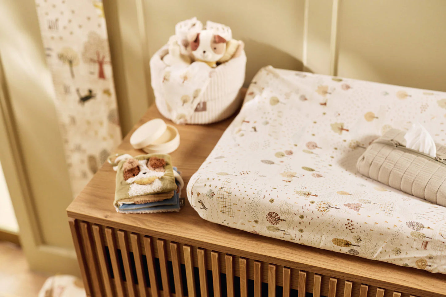 Housse matelas à langer Jersey 50x70cm #Tiny Park