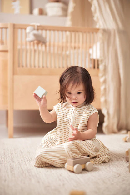 Gigoteuse Gaze de Coton #Miffy Stripe camel