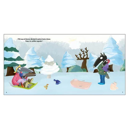 P'tit loup mon cahier d'autocollants  #C'est Noël !