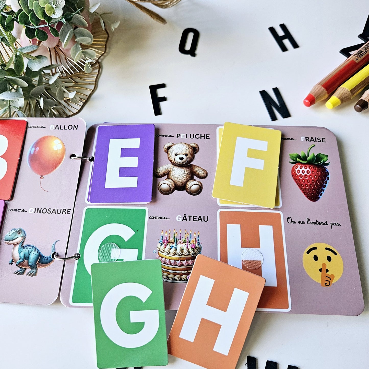 Premier abécédaire sensoriel -  Les lots d'Elo