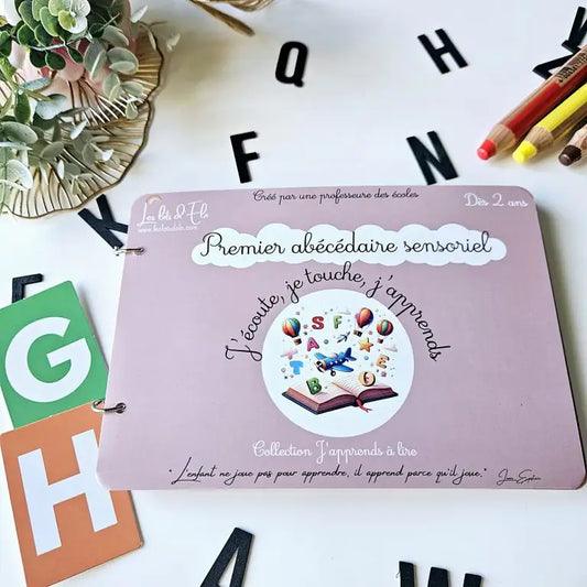 Premier abécédaire sensoriel -  Les lots d'Elo