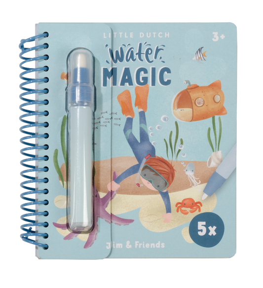 Livre d'aquarelles  #Jim & Friends