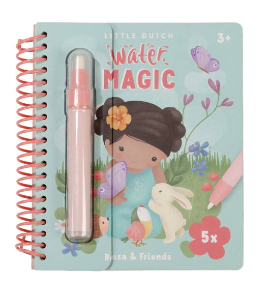 Livre d'aquarelles  #Rosa & Friends