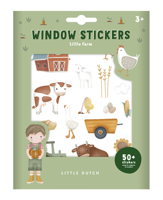 Autocollants de fenêtre  #Little Farm