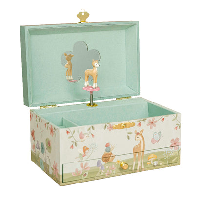 Grande boîte à bijoux musicale #Fairy Garden