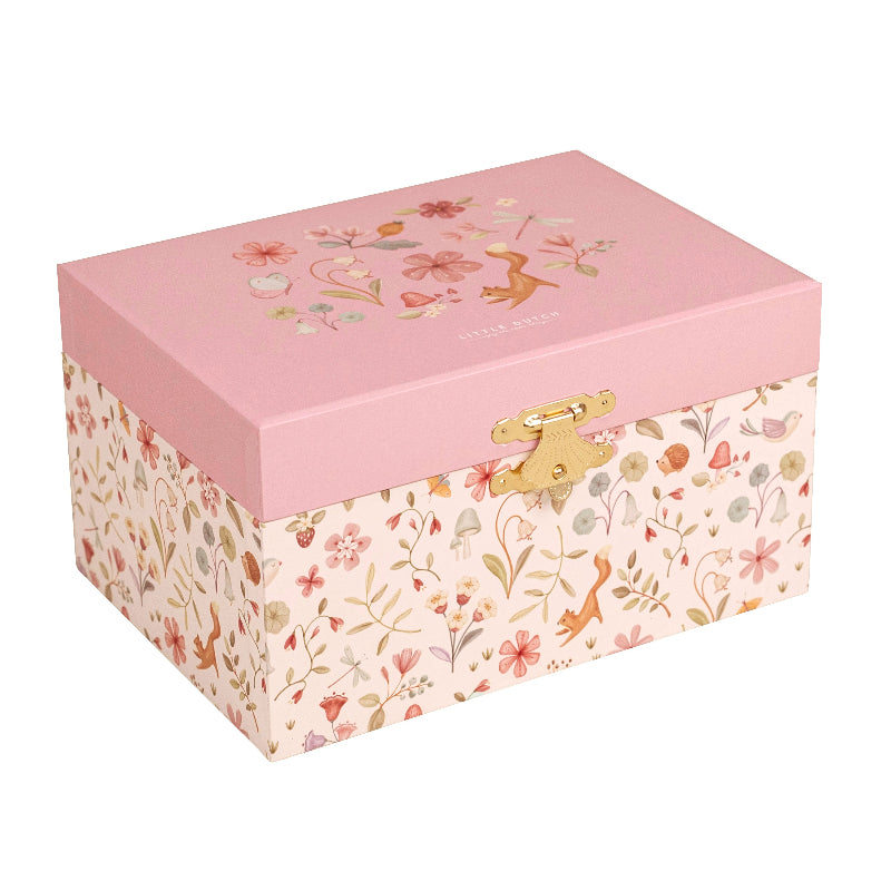 Boîte à bijoux musicale #Rosa