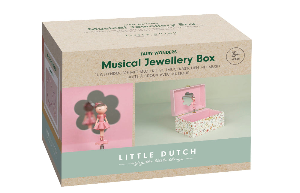 Boîte à bijoux musicale #Rosa