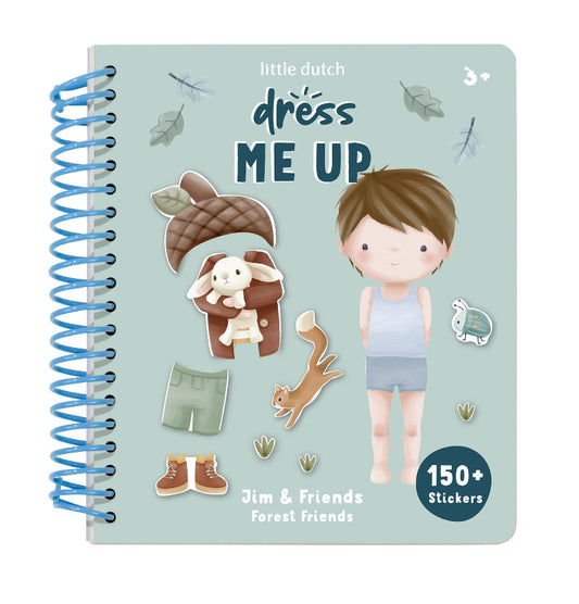 Livre "Habille ton personnage" Jim & Friends #Forest Friends