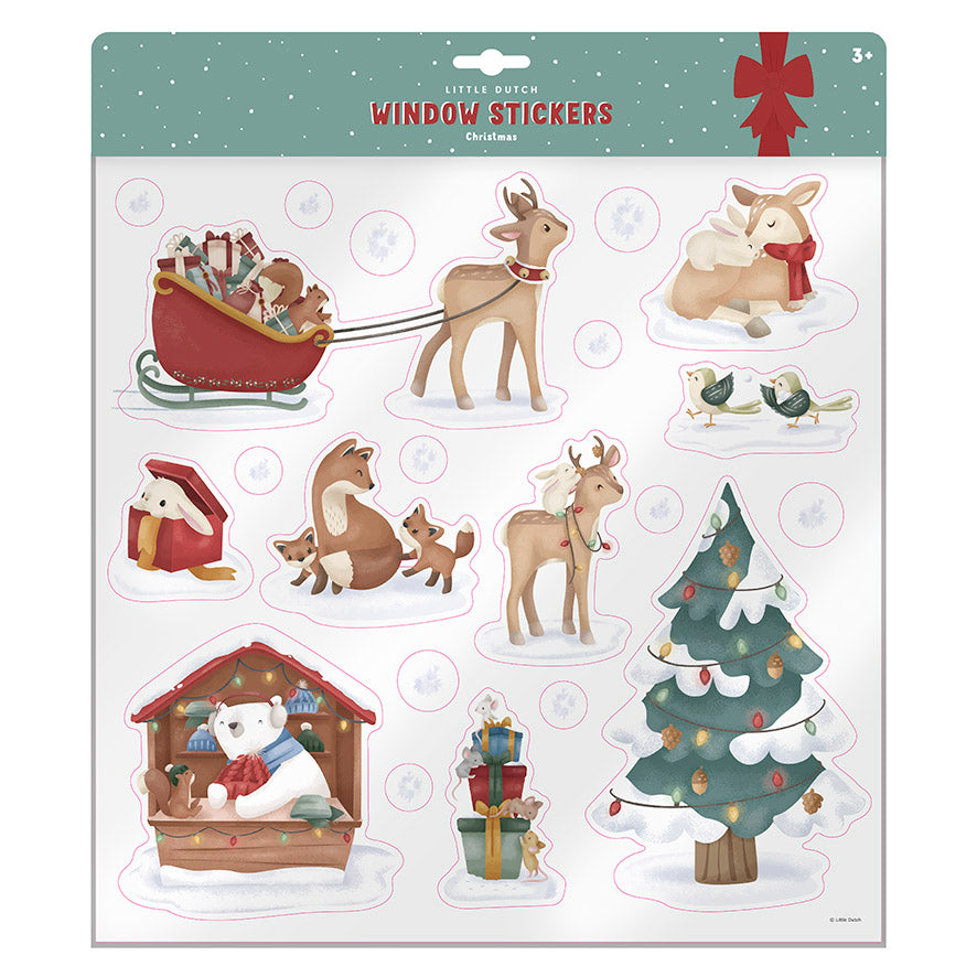 Autocollants de fenêtre #Noël