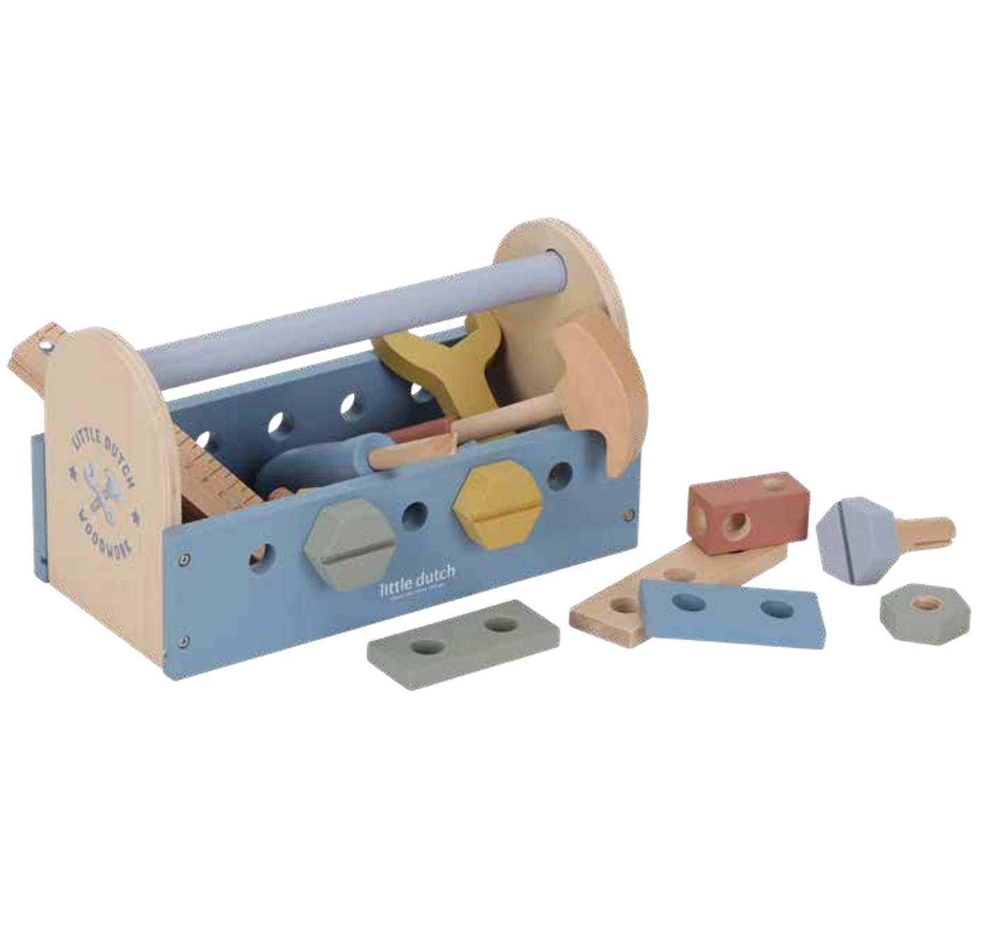Boîte à outils en bois