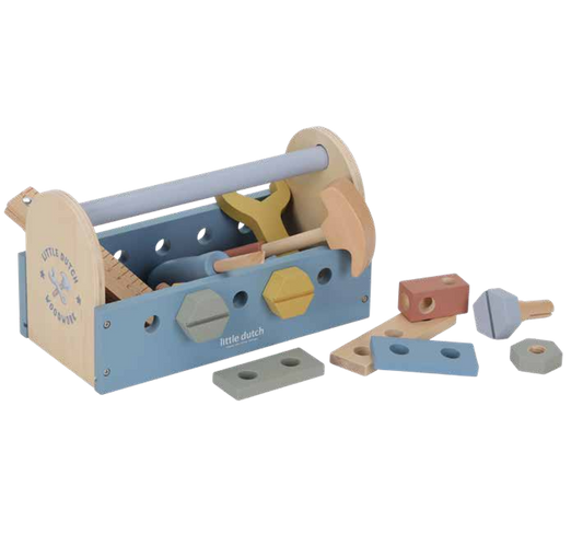 Boîte à outils en bois