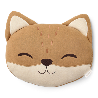 Coussin tricoté Renard  #Forest Friends