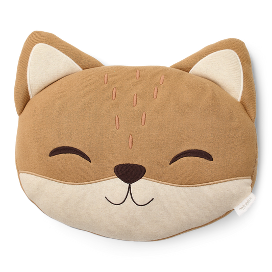 Coussin tricoté Renard  #Forest Friends