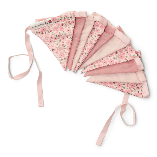 Guirlande avec fanions  #Fairy Floral