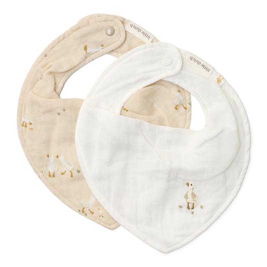 Set de 2 bavoirs bandana  #Little Goose