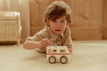 Ambulance en bois