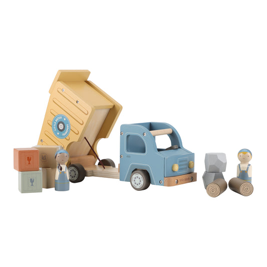 Camion-benne en bois