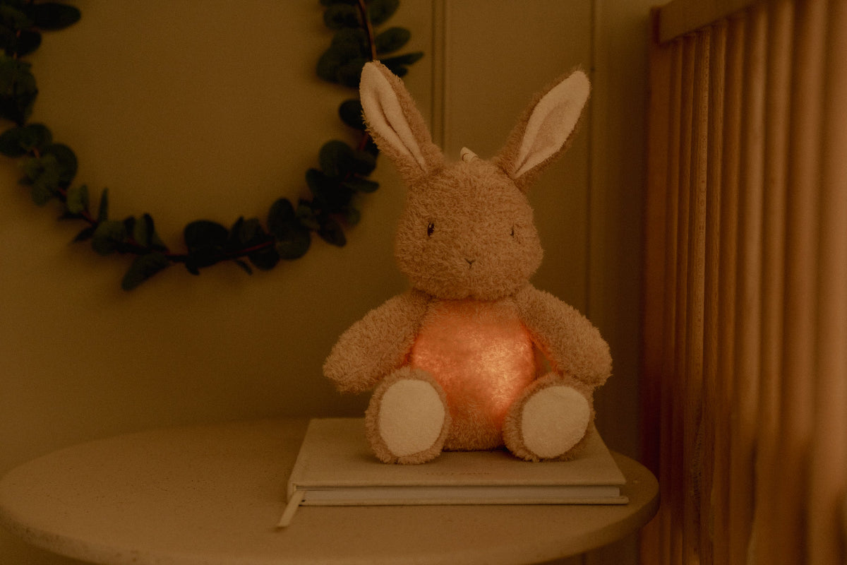 Peluche musicale et lumineuse Lapin #Newborn