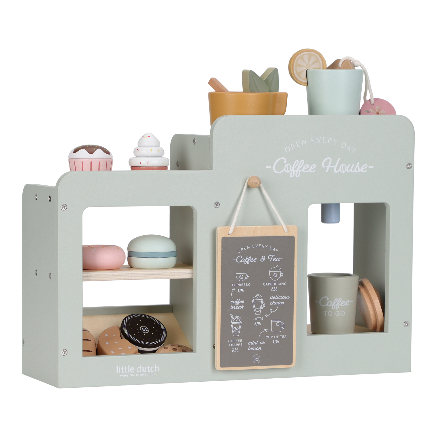 Grande Machine a café en bois
