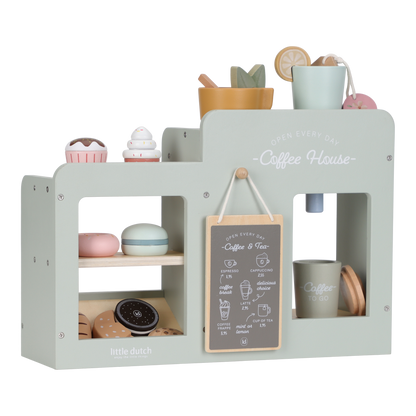 Grande Machine a café en bois