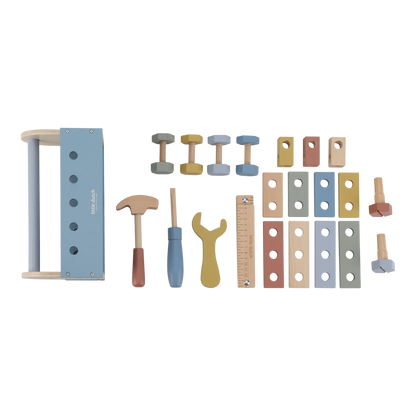 Boîte à outils en bois