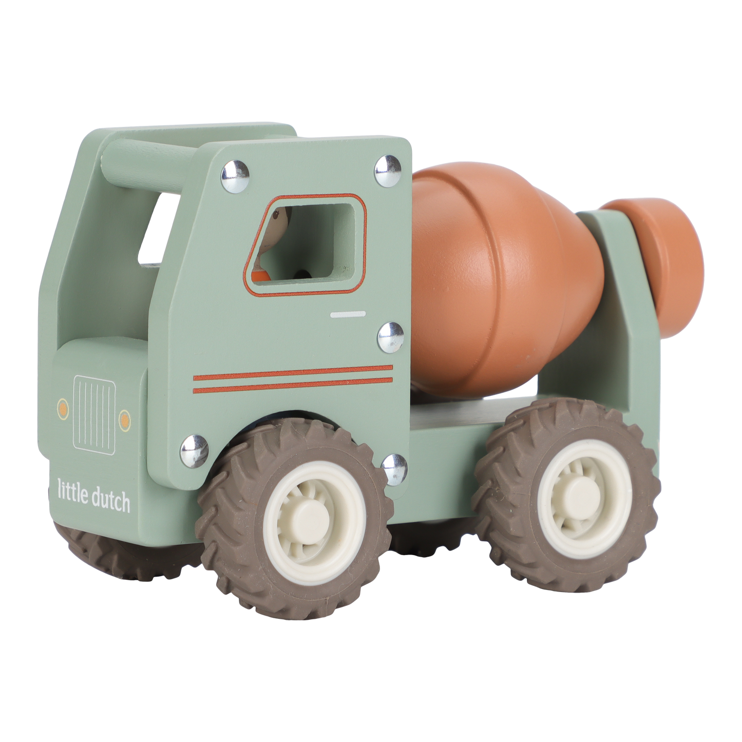 Camion toupie en bois