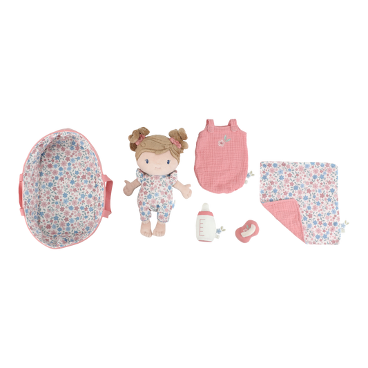 Set couffin et poupon bébé  #Rosa